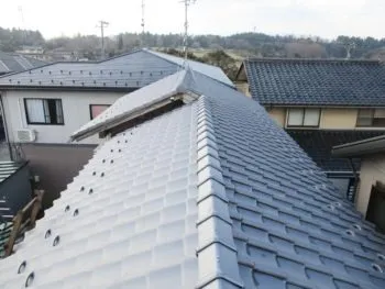 屋根葺き替え事例